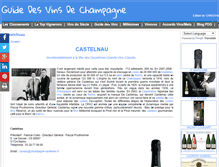 Tablet Screenshot of guidedesvinsdechampagne.com